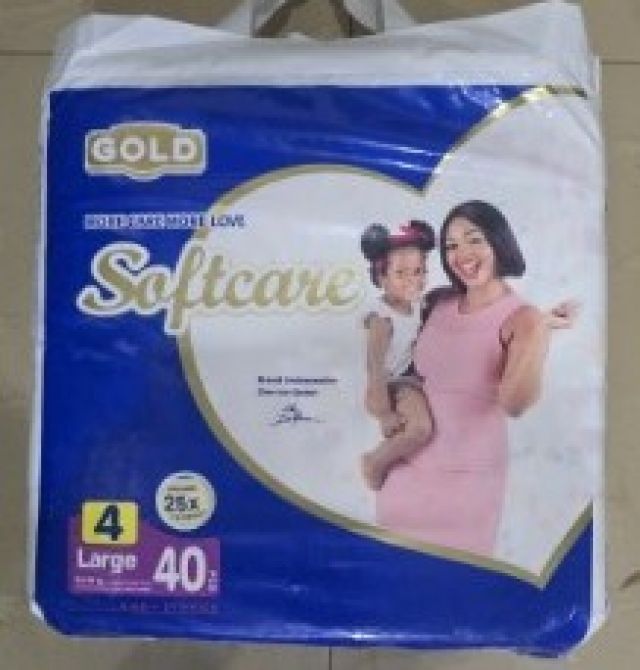 4-Softcare Diapers Big pack