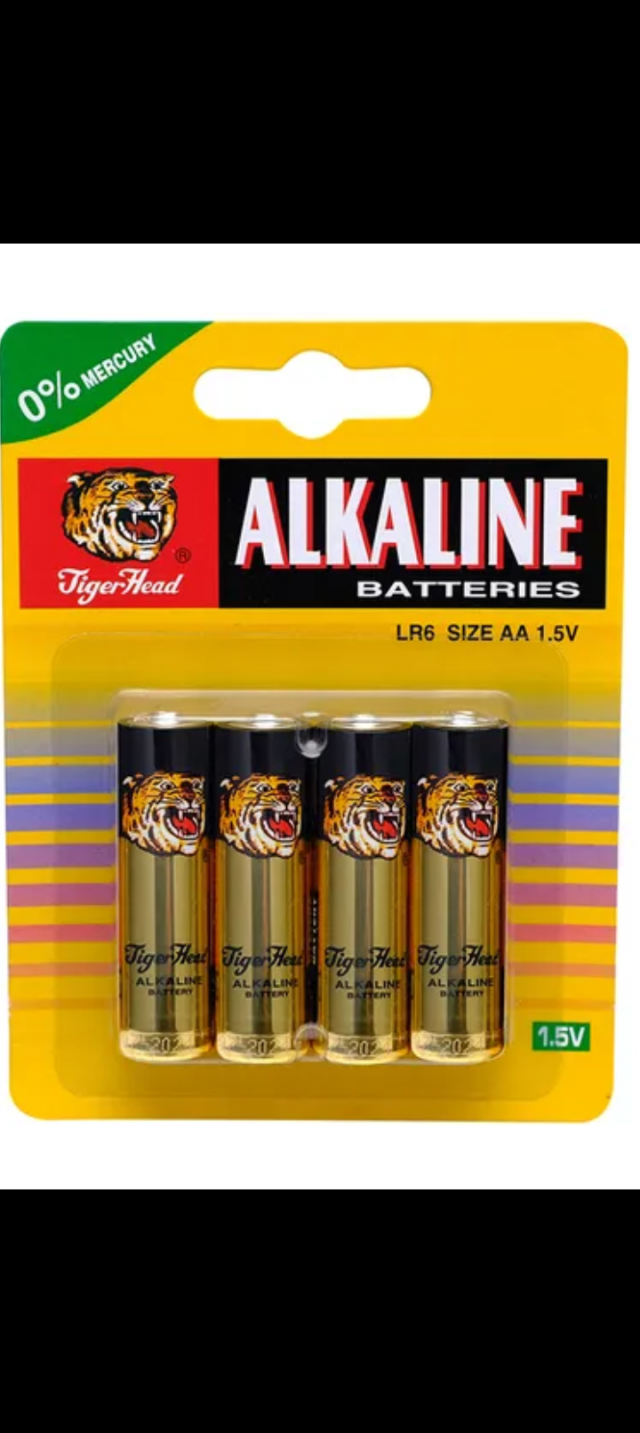 Tiger Head ead alkaline batteries