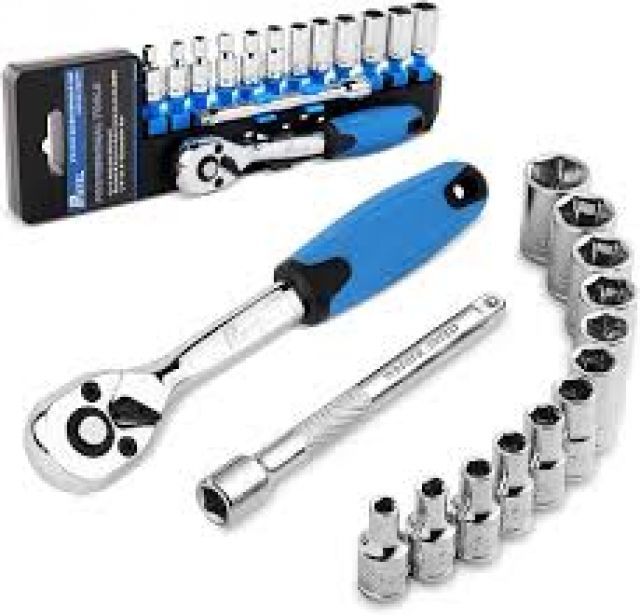 combination of sockets wrench set.