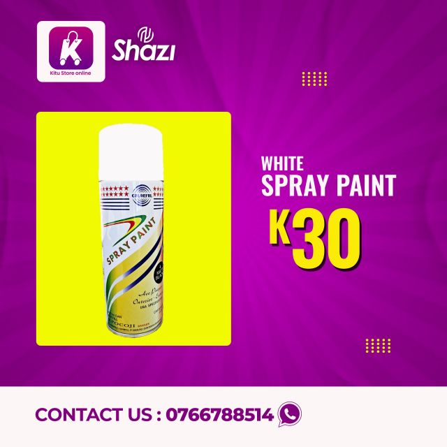 Spray Paint White 400ml
