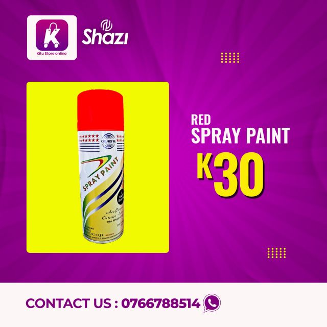 Spray Paint Red 400ml